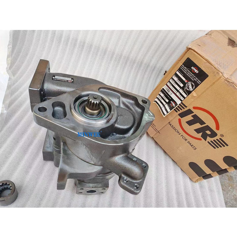 1741137937 121 MINWEE 374 1605 Bulldozer D8R Hydraulic Gear Pump Assy 155 3609 1553609