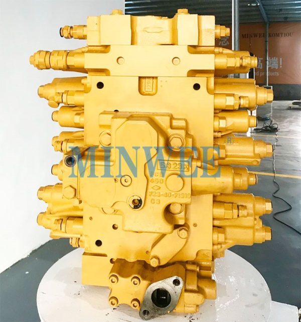 Excavator PC200-7 PC200-8 main control valve 723-46-20402 723-46-20501 7234620402 7234620501 hydraulic control valve