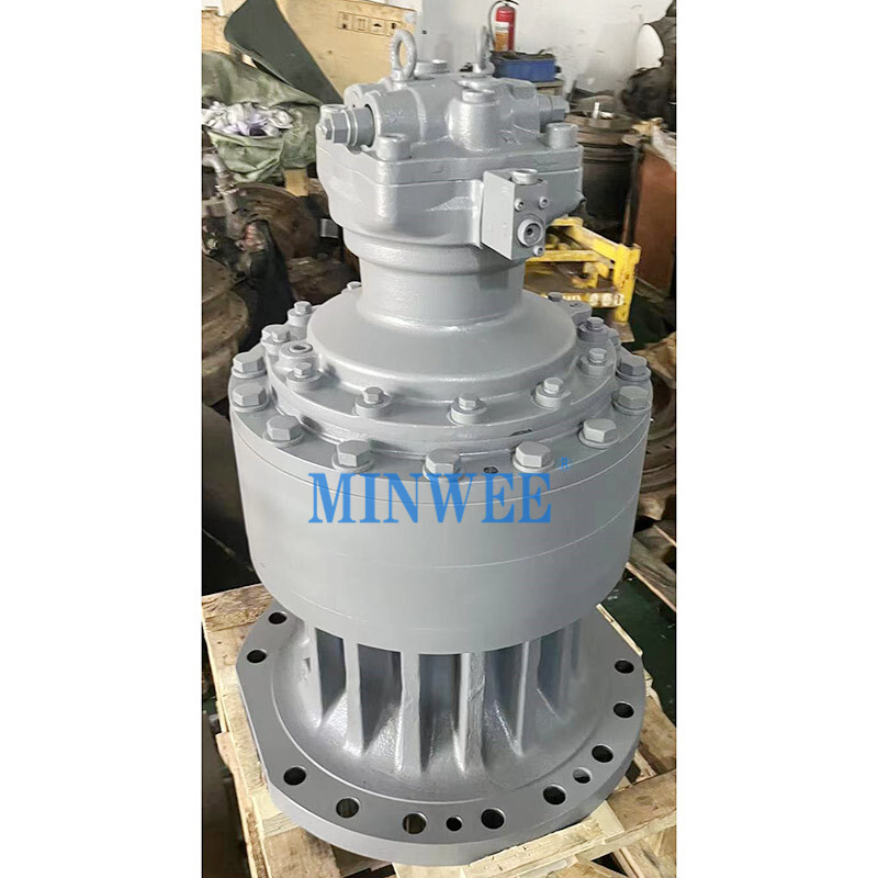 1741572479 51 EX1200 6 swing device 9301483 9301482 9263507 swing gearbox Slewing Motor