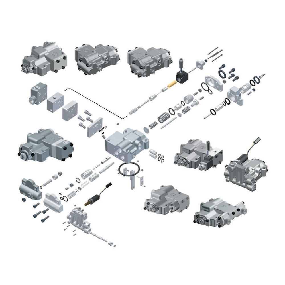 1742173364 391 MINWEE excavator Parts EX2000 5 Hydraulic Pump K5V200 K5V200DT K5V200DTP K5V200DTH