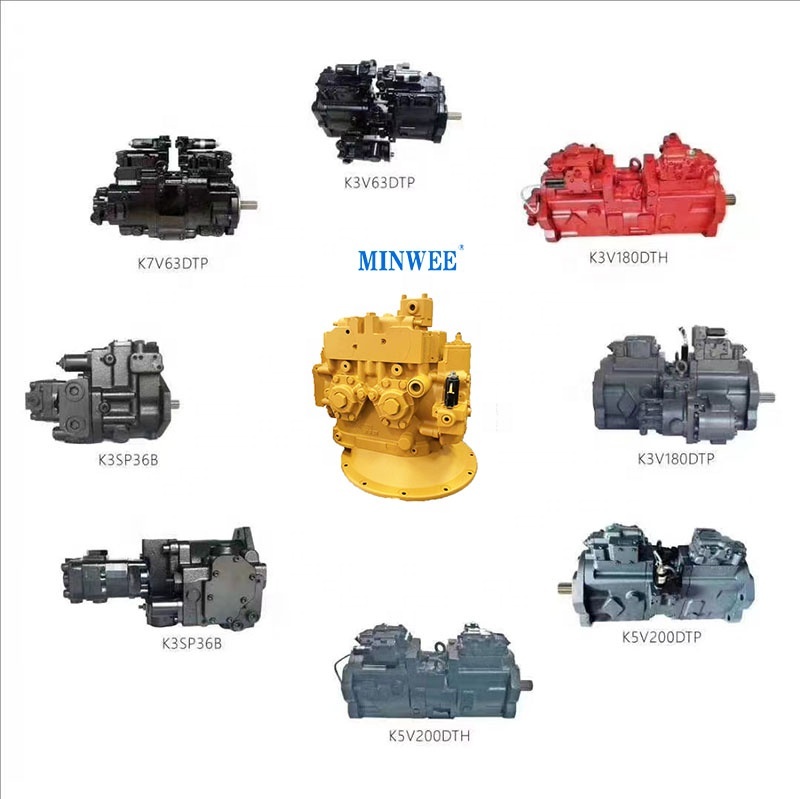 1742181838 287 Original rebuilt PC2000 PC2000 8 PC2000 7 Excavator Hydraulic Piston Main Pump