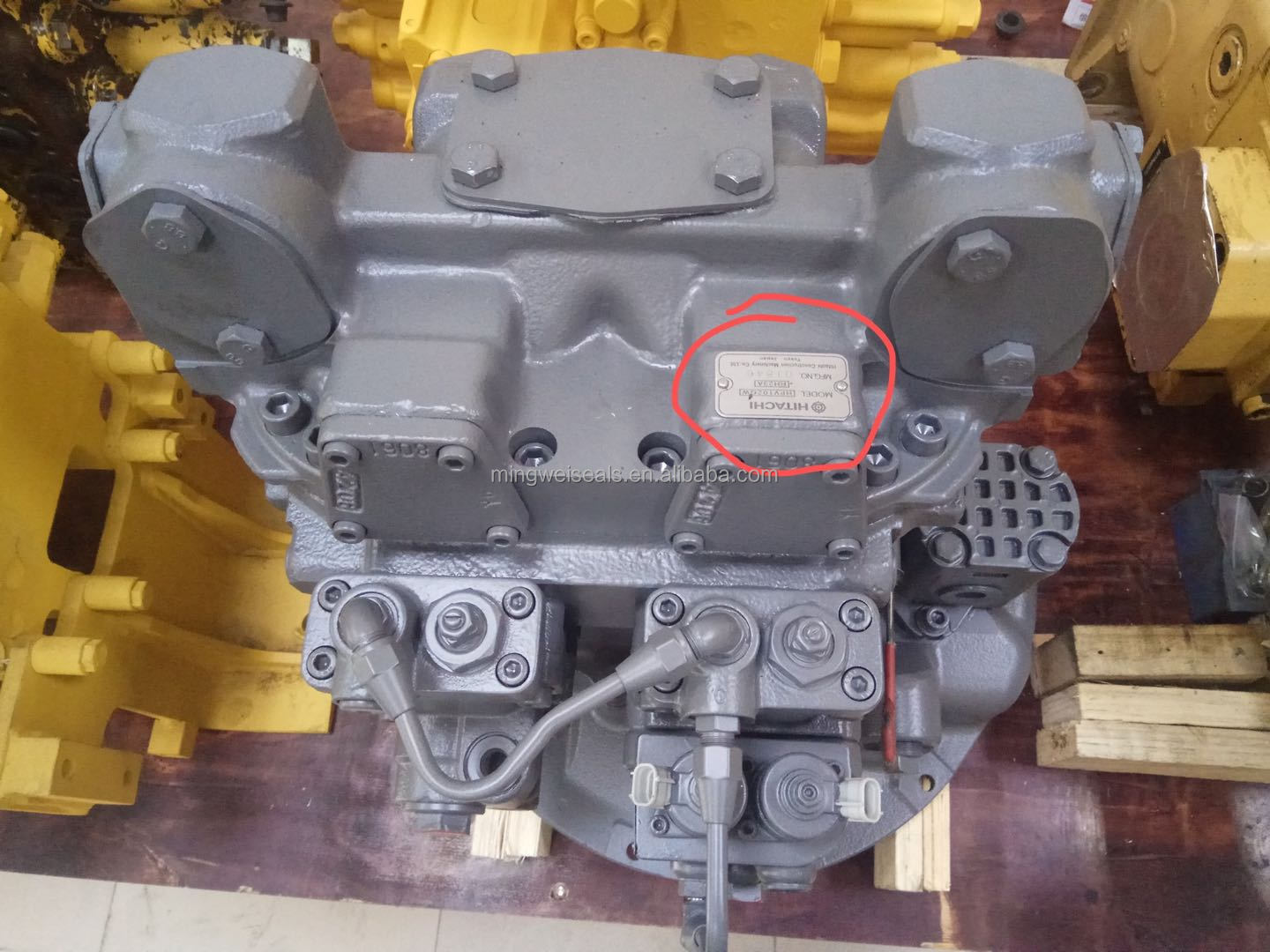 1742183747 875 MINWEE ZX200 5G Hydraulic Pump HPV102GW HPV118JW023C Main Pump YB60000545 9262320