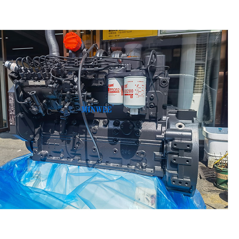 1742191562 521 MINWEE Genuine New 6BT59 6D102 Engine PC200 7 PC220 7 Excavator Engine