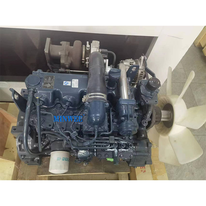 1742202679 357 MINWEE Original new V3800 Complete Engine Assy For Kubota Engine