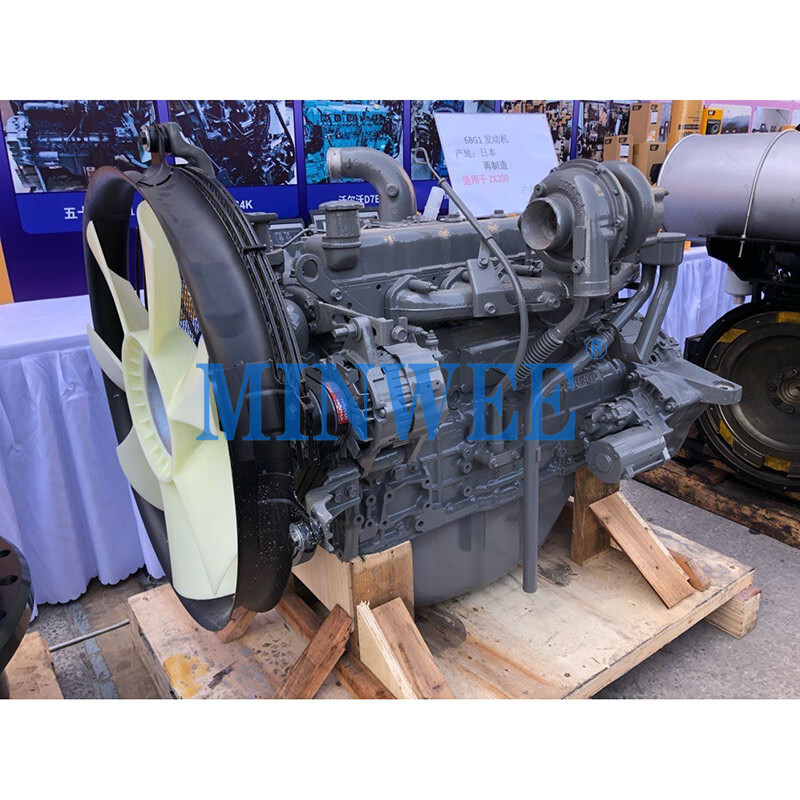1742202780 82 Original new 128kw diesel engine 6BG1 motor engine 6BG1 TRP 6BG1