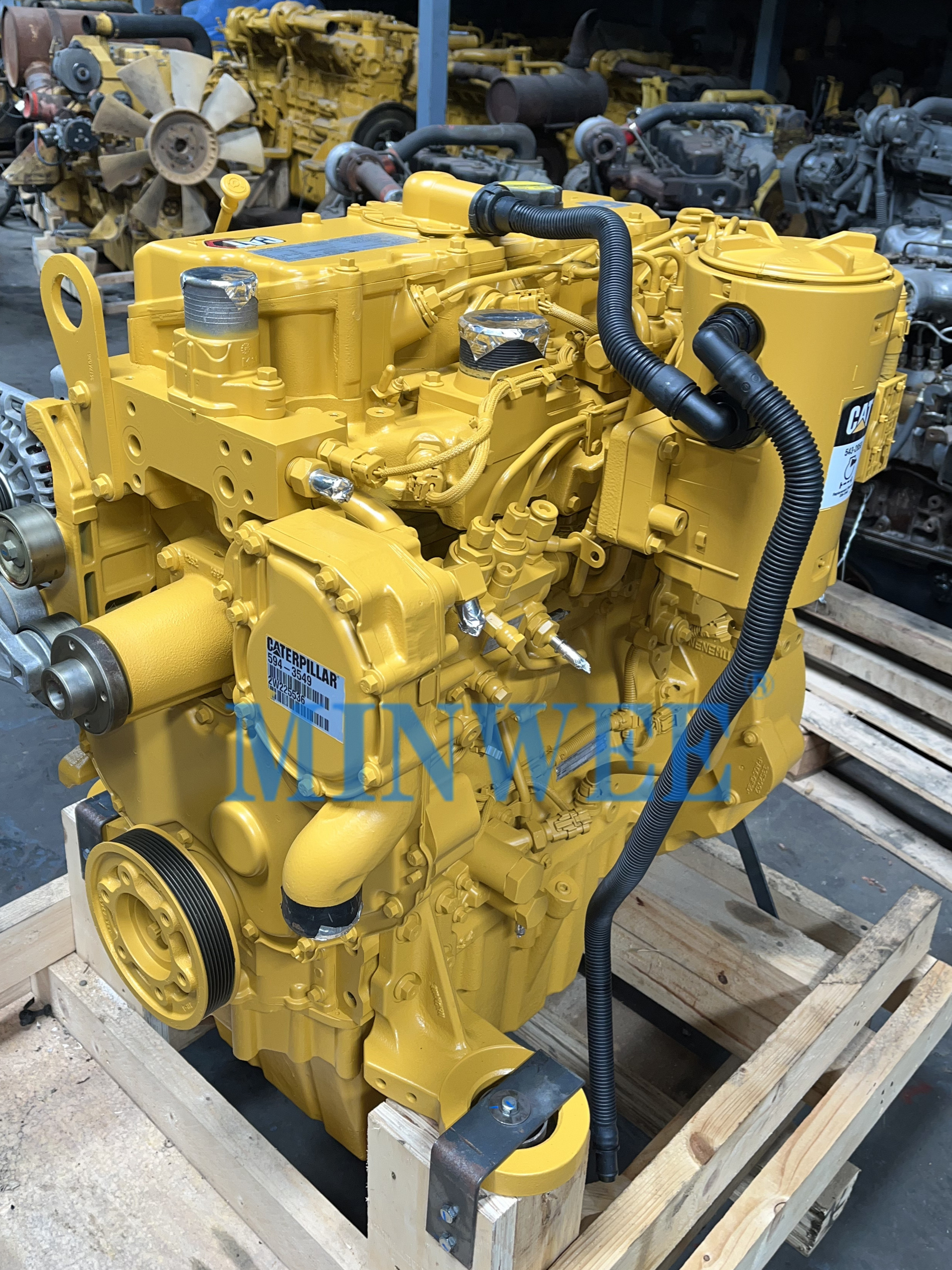 1742202902 242 C44 594 3549 excavator engine engineering construction machinery accessories excavator main