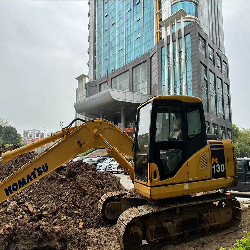1742220084 680 MINWEE Komatsu used PC130 7 Track Digger excavator PC130 komatsu 130