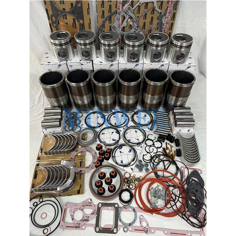 1742252080 101 MINWEE High Quality engine cylinder liner kit for Cummins 6D114