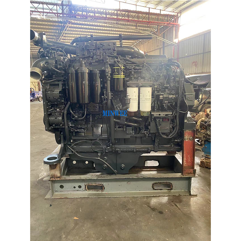 1742255137 460 MINWEE used Excavator engine D375A 6 Bulldozer Engine Assy For Komatsu