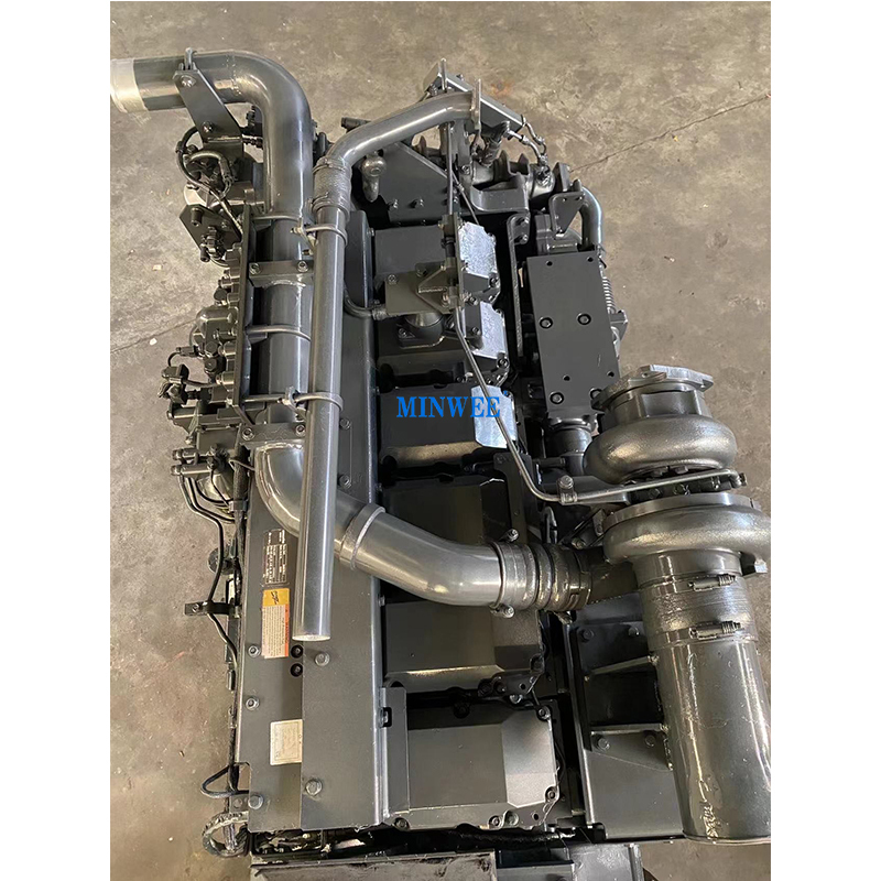 1742255137 542 MINWEE used Excavator engine D375A 6 Bulldozer Engine Assy For Komatsu