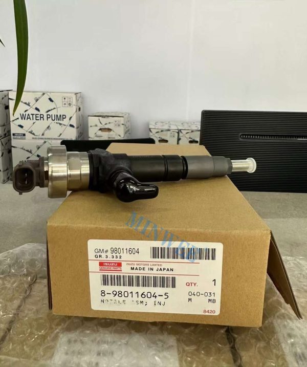 MINWEE Engine parts High Quality New 4JJ1 Diesel Fuel Injector 095000-6980 8-98011604-5 For ISUZU 4JJ1 3.0 Engine