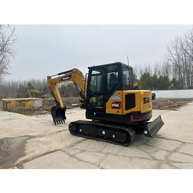 1742256226 382 MINWEE 578 tons mini size Crawler Mounted Hydraulic Excavator SY55