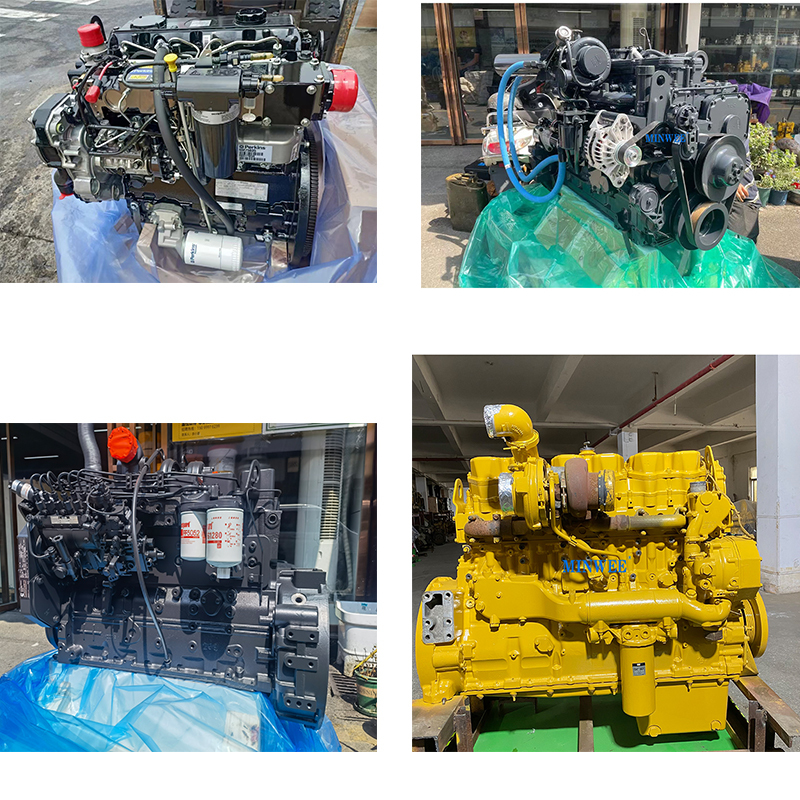 1742272376 543 MINWEE Construction Machinery Parts Assembly 1104C 44T 404D 22T Engine 1104C 44TA 1104D 44TA