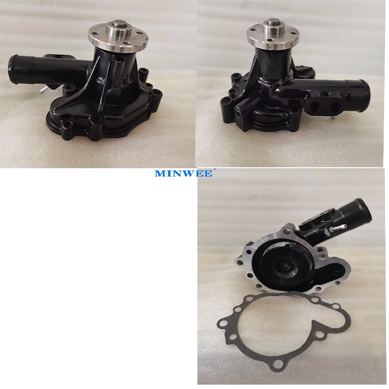 1742276127 718 MINWEE D21 D20 bulldozer parts 3D94 2 Engine water pump 6144 61 1301